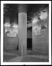 Canal, Varick, and Watt Streets. Holland Plaza Building, detail of entrance lobby.