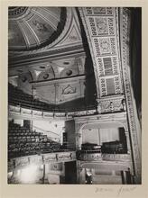 Fifth Avenue Theatre, Showing Orchestra, Boxes, First and Second Balconies