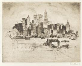 [View of Manhattan from Brooklyn]