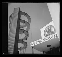 New York Worlds Fair, Westinghouse Building, new view finished.