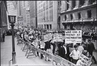 [Anti-war demonstration.]