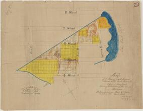 Map of a Piece of Salt Meadow, Situated in the 10th Ward of the City of New York, Showing the Division of the Same