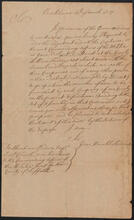 Order issued to Abraham Gardner on March 14, 1757 to assemble the Suffolk County militias