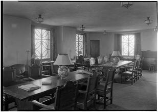 Riverside Church. Men's tower club room.