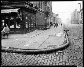 Southwestern corner of Manhattan Avenue and Green Street.