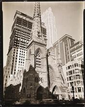 Rockefeller Center with Collegiate Church of St. Nicholas