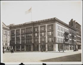 Astor Place and Lafayette Street. Brokaw Brothers Building.