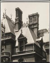 West 52nd Street and Fifth Avenue, northwest corner. W. K. Vanderbilt residence, detail