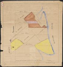 [Map of lots from 138th to 142nd Street, between 6th Avenue and the Harlem River]