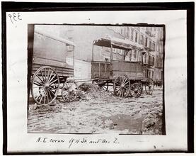 Tammany Street cleaning, corner of 4th Street and Avenue D.