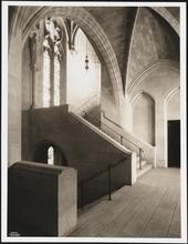 490 Riverside Drive. Riverside Church. Interior, entrance lobby and stairs