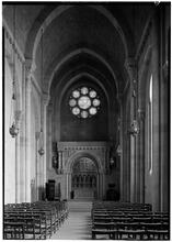 Riverside Church. Chapel to chancel, natural light.