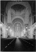 St. Bartholomew's Church. General interior from left.