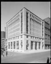 East 12th Street  and Fifth Avenue, N.W. corner. Macmillan and Co.