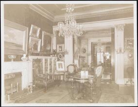 [Front parlor of 22 Gramercy Park.]