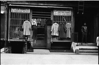 Changing New York [Clothing store.]