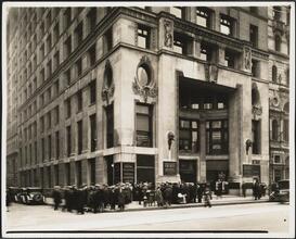 Murray Street and Broadway, northwest corner. Postal Telegraph building, lower stories. Alterations for Corn Exchange Bank