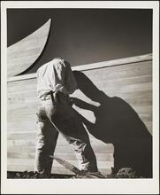Working Shadow (Carpenter on Fountain Lake Bridge)