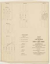 Map of Property in 12th Ward of City of New York of which Archibald Watt Held Legal Title in July 1838, Whilst James Watt held the Equitable Benefits Thereof Covered by Two Dry Mortgages of A. Watt to