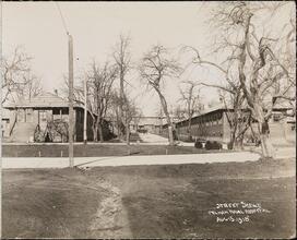 [Street scene, Pelham Naval Hospital.]