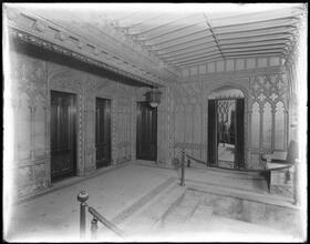 76th Street and West End Avenue. Lombard Apartment House, foyer interior.
