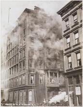 [Windsor Hotel fire.]