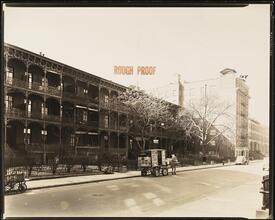 Three-Decker Houses: West 11th Street, between Sixth and Seventh Avenues