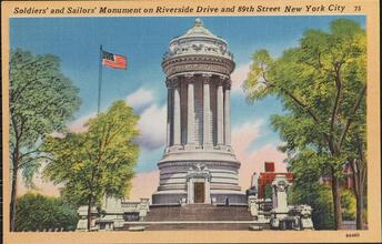 Soldiers' and Sailors' Monument on Riverside Drive and 89th Street, New York City