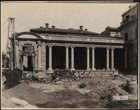 H. C. Frick Residence. S. Wall of Art Gallery