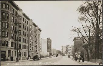 St. Nicholas Ave, north from 163rd St, N.Y.