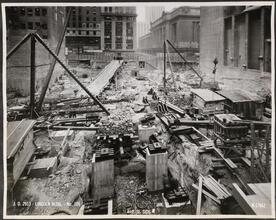 41st St. Side [Lincoln Building construction.]