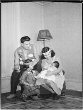 [Native American family.]