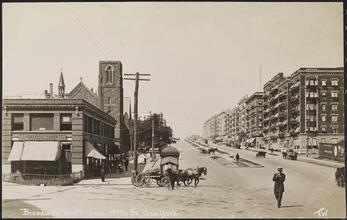 Broadway north from 157th St., New York.