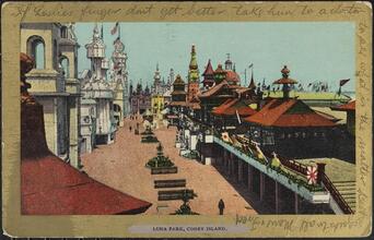 Luna Park, Coney Island.