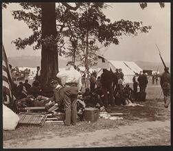 Camp, Peekskill State Camp, Homestead, Pa. Strike.