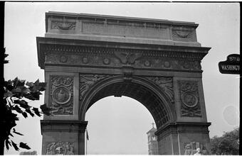 [Washington Square Arch.]