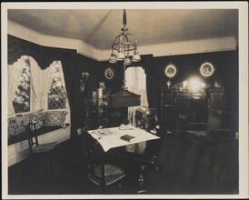 [Residence. Interior, parlor.]