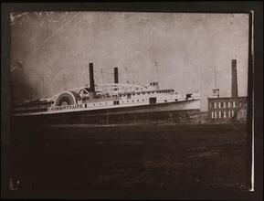 [S.S. "Commonwealth" in Dry Dock]