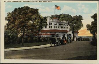 Historic Claremont, Riverside Drive, New York City.