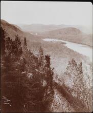[The Wee Wah Lake and hills viewed from the C.B. Alexander, Esq. estate at Tuxedo Park, N.Y.]