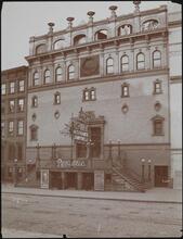 Theatre, Belasco, 42nd St. Old Republic Theatre.