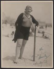 [Sophie Tucker in Atlantic City.]