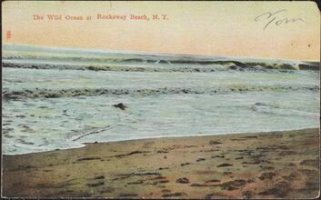 The Wild Ocean at Rockaway Beach, N. Y.