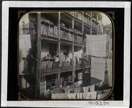An old rear-tenement in Roosevelt Street.