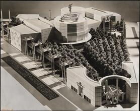 Model of A. T. & T. Building