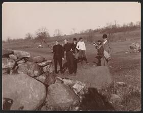 Club, St. Andrew's Golf Club. [H. G. Trevor in white.]