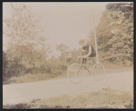Bicycle Coasting Match, Mamaroneck, N.Y.