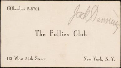 The Follies Club
