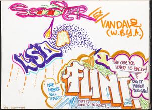 The One You Loved Is Back! Dig It While You Can! [Page in Chi Chi 133's black book.]