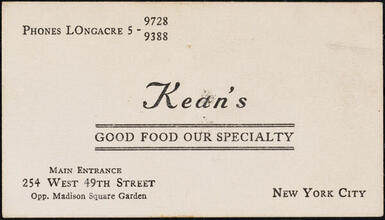 Kean's